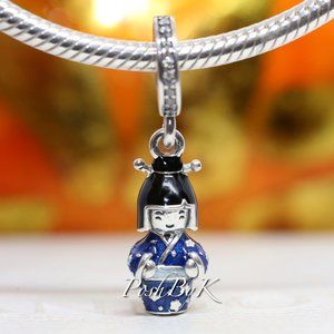 Pandora Japanese Doll in Blue Kimono 798595C01